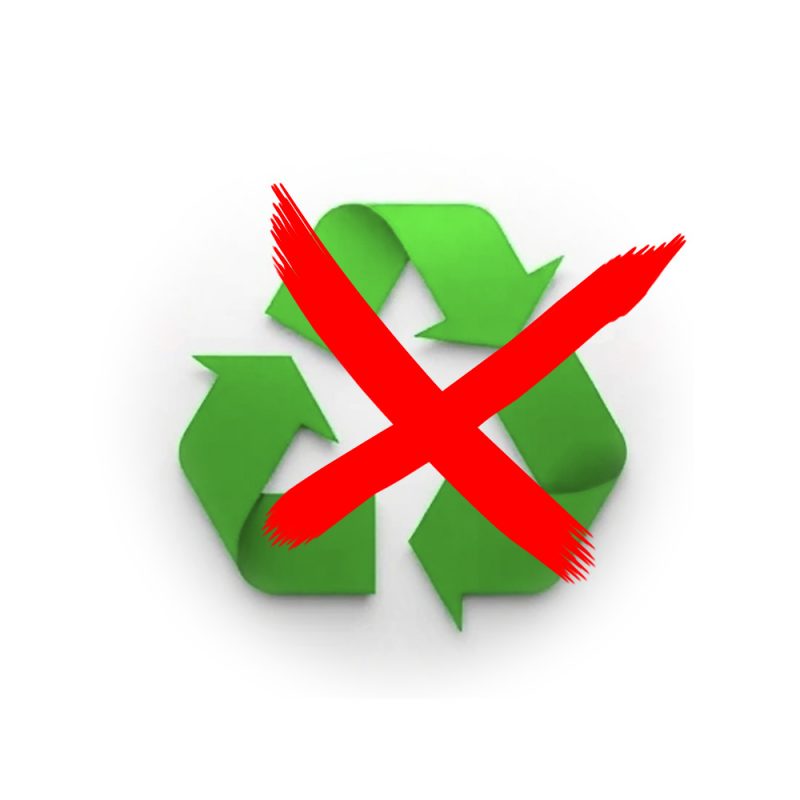 Kein Recycling